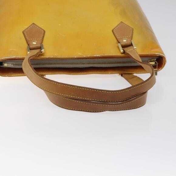 LOUIS VUITTON Monogram Vernis Houston Hand Bag Gris M91053 - Picture 7 of 13